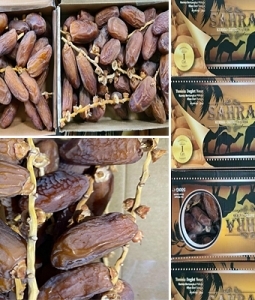 Chà Là Khô Nguyên Cành Sahra Tunisia Hộp 500g