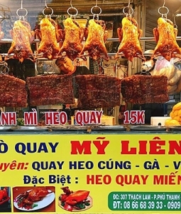 LÒ QUAY MỸ LIÊN Thạch Lam - Lò Heo Quay Gà Quay Vịt Quay Ngon Tân Phú