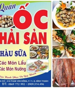 Quán Ốc Hải Sản Ngon Phạm Văn Đồng Bình Thạnh