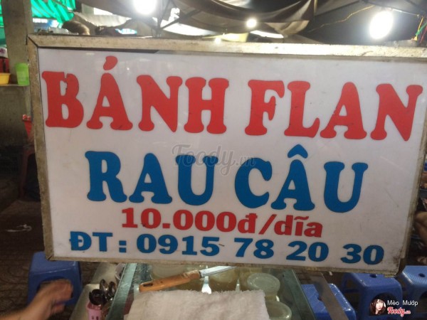 Quán ăn, ẩm thực: Bánh Flan & Rau Câu Chợ Nguyễn Văn Trỗi 1%20(4)(14)
