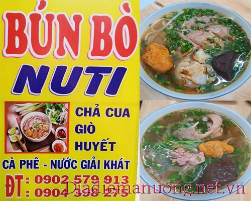 Bún Bò Nuti Quán Bún Bò Ngon Gò Vấp